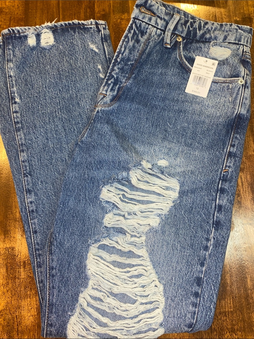Good American Light Blue Denim Jeans